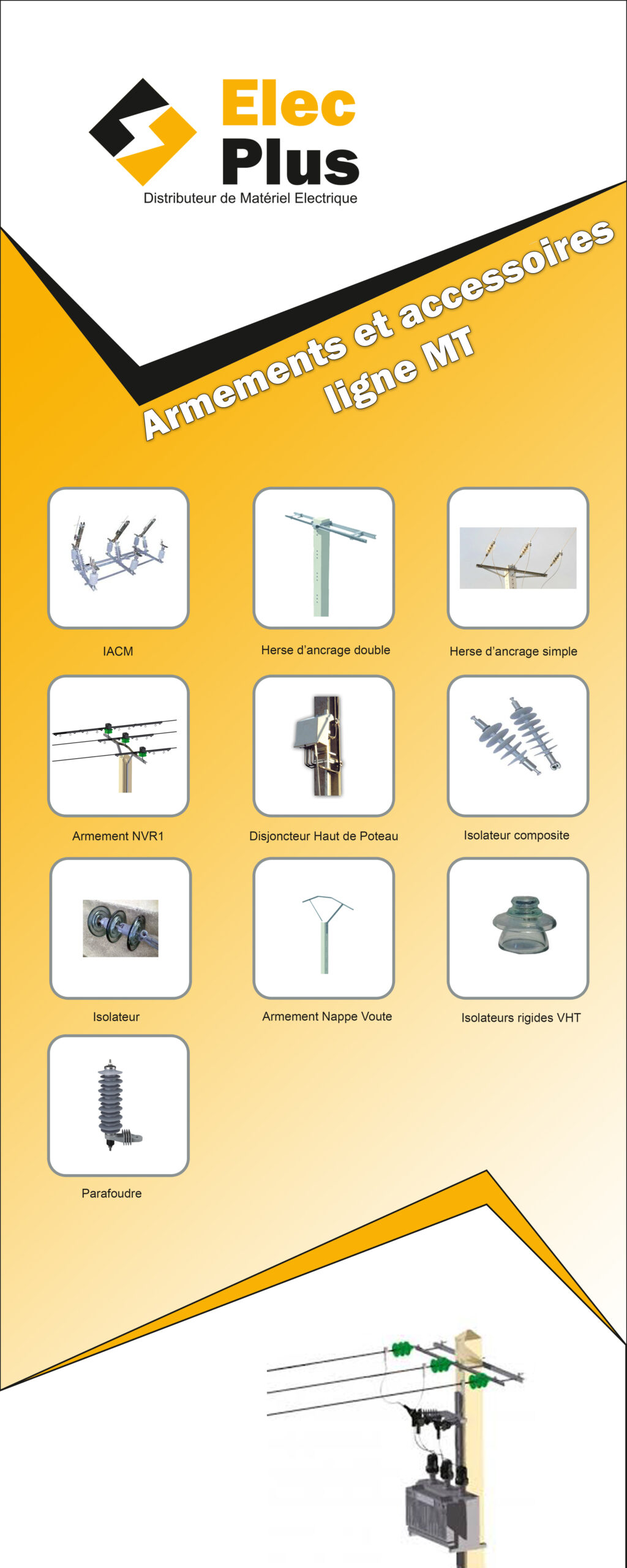 elecplus brochure Armements-et-accessoires