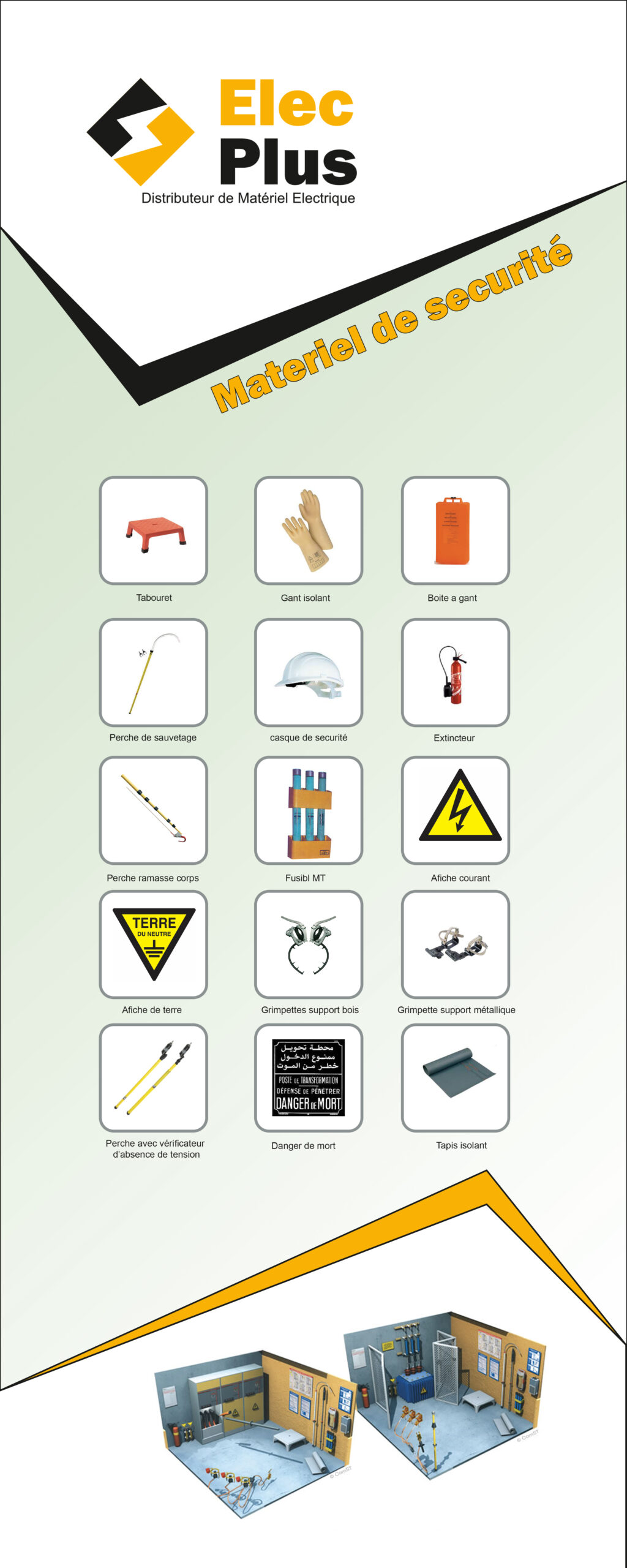 elecplus brochure Materiel-de-sécurité